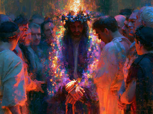 Ecce Homo - Impressionistinen · Maisema n° 10 - Kristillinen taide