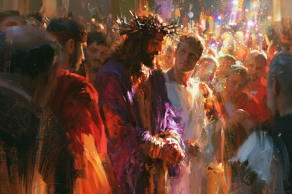 Ecce Homo - Impressionistinen · Maisema n° 13 - Kristillinen taide
