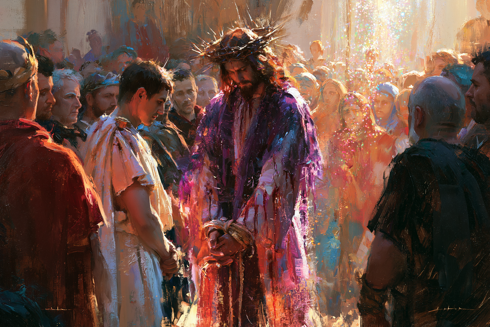 Ecce Homo - Impressionistinen · Maisema n° 14 - Kristillinen taide