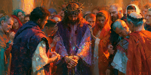 Ecce Homo - Impressionistinen · Maisema n° 16 - Kristillinen taide