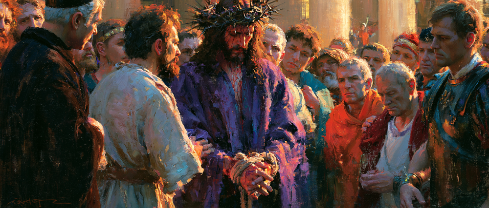 Ecce Homo - Impressionistinen · Maisema n° 19 - Kristillinen taide
