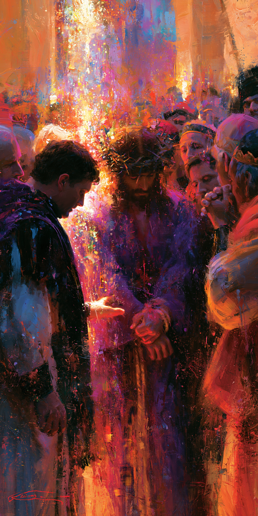 Ecce Homo - Impressionistinen · Muotokuva n° 3 - Kristillinen taide