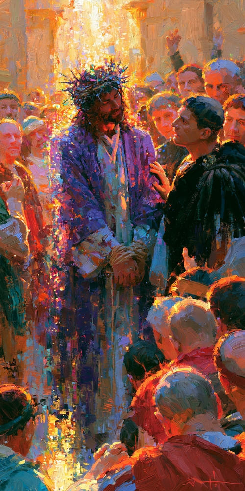Ecce Homo - Impressionistinen · Muotokuva n° 4 - Kristillinen taide