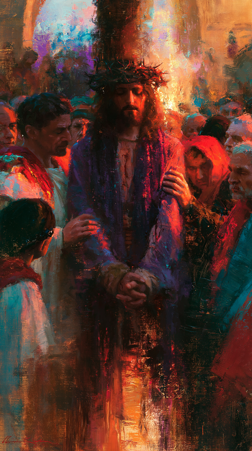 Ecce Homo - Impressionistinen · Muotokuva n° 8 - Kristillinen taide