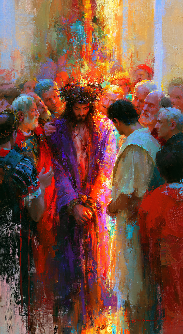 Ecce Homo - Impressionistinen · Muotokuva n° 10
