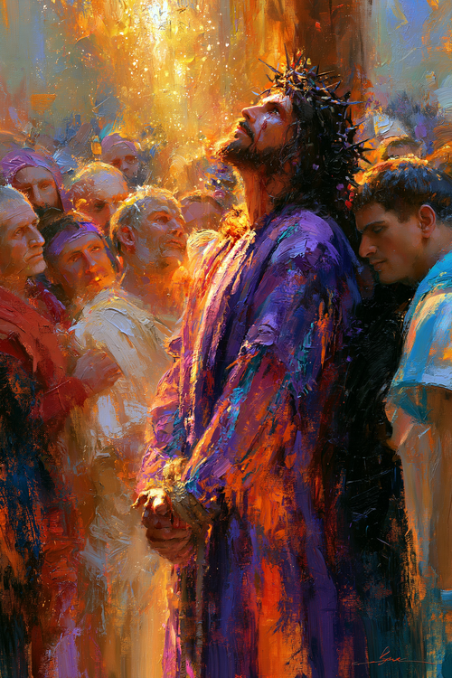 Ecce Homo - Impressionistinen · Muotokuva n° 13 - Kristillinen taide