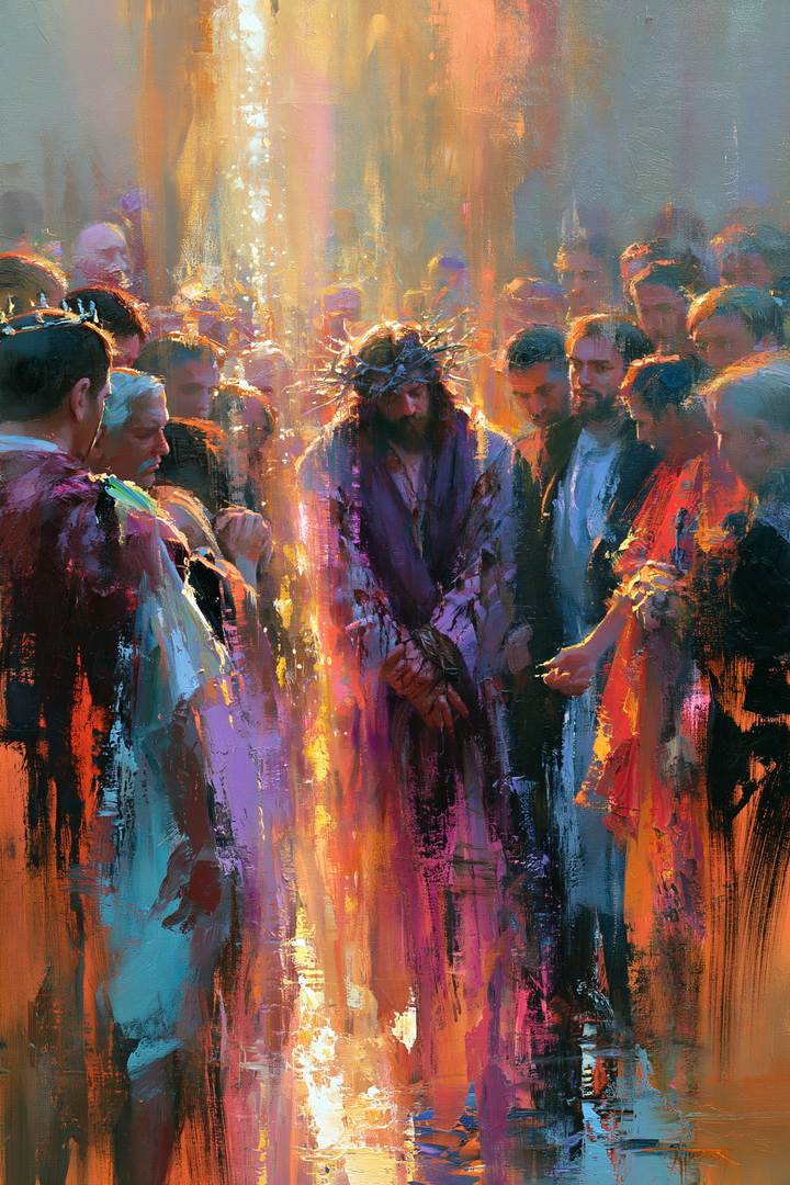 Ecce Homo - Impressionistinen · Muotokuva n° 15
