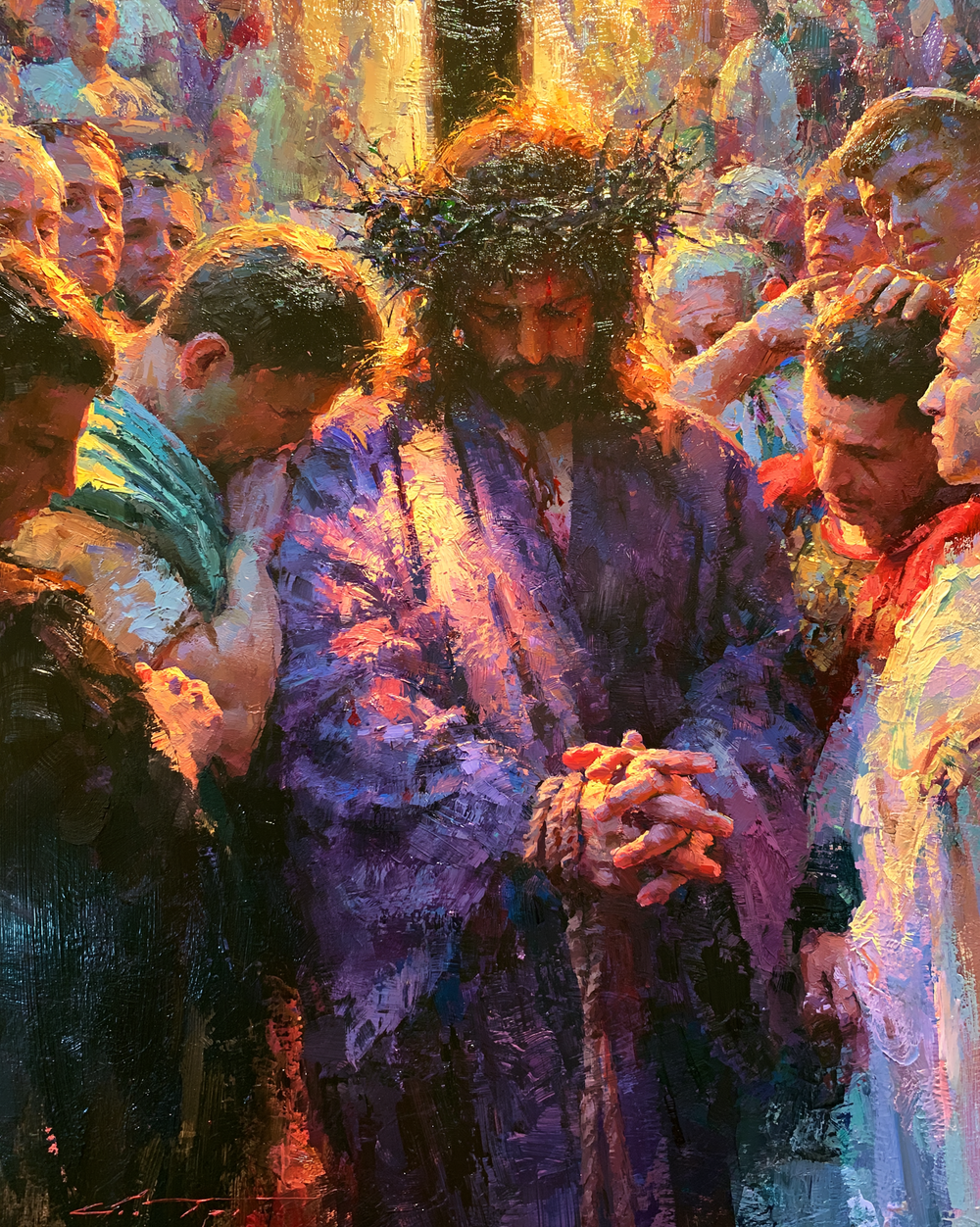 Ecce Homo - Impressionistinen · Muotokuva n° 21 - Kristillinen taide