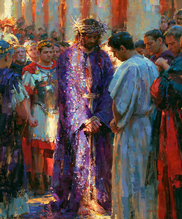 Ecce Homo - Impressionistinen · Muotokuva n° 24