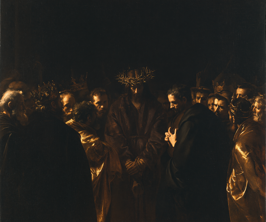 Ecce Homo - Black and gold · Landscape n° 2