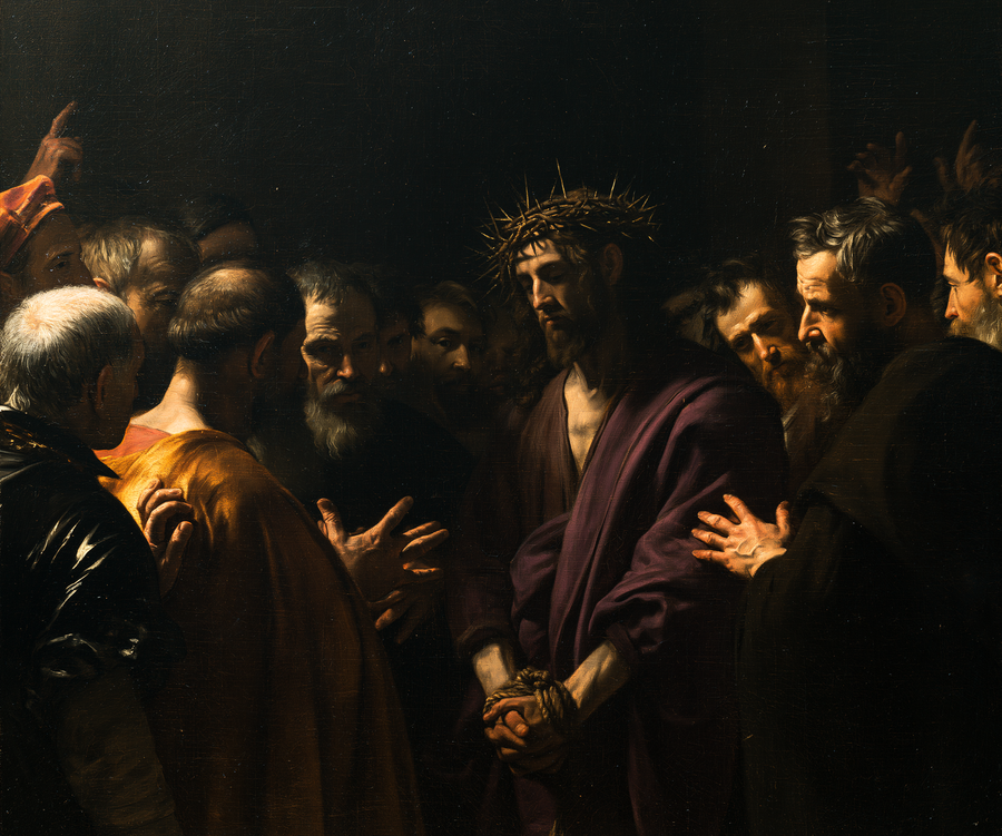 Ecce Homo - Black and gold · Landscape n° 3