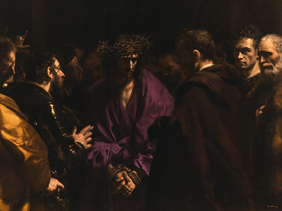 Ecce Homo - Black and gold · Landscape n° 12