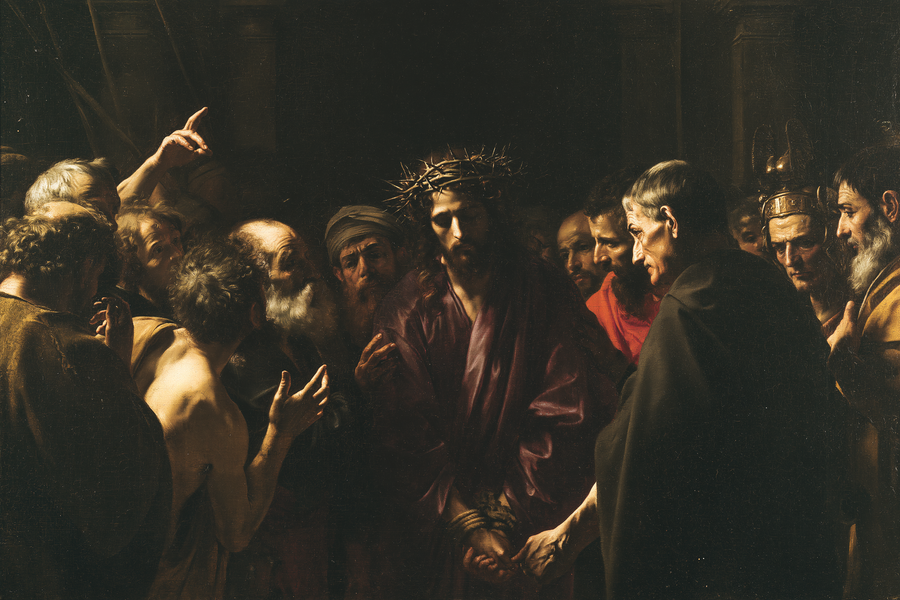 Ecce Homo - Black and gold · Landscape n° 13