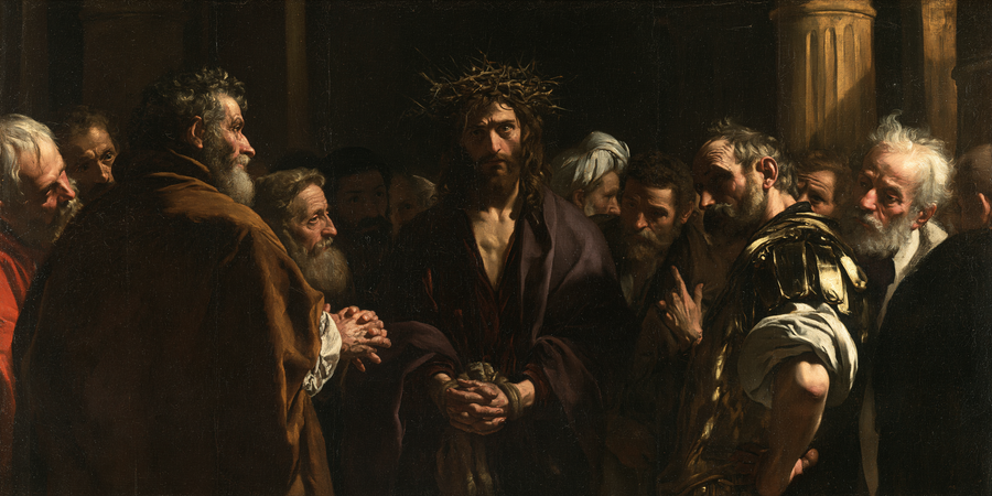 Ecce Homo - Black and gold · Landscape n° 22
