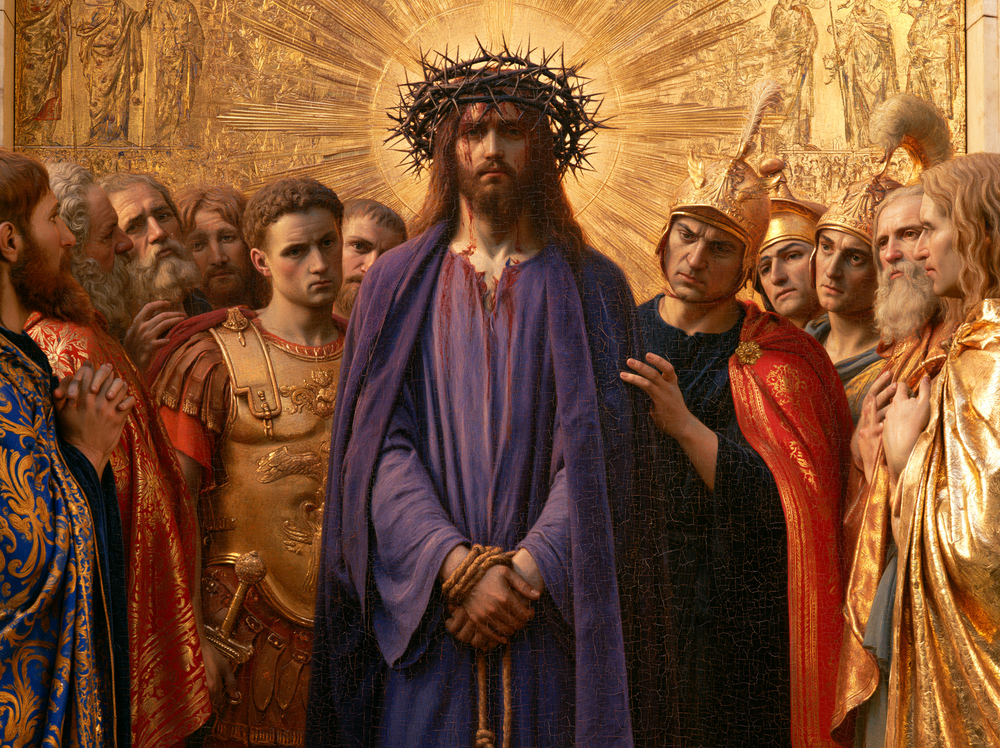 Ecce Homo - Pyhä kultainen · Maisema n° 7 - Kristillinen taide