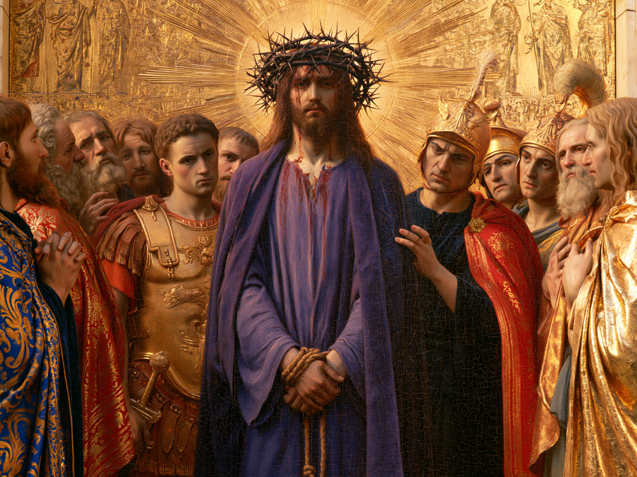 Ecce Homo - Pyhä kultainen · Maisema n° 7
