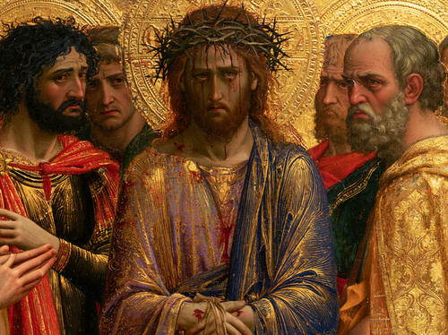 Ecce Homo - Pyhä kultainen · Maisema n° 8 - Kristillinen taide