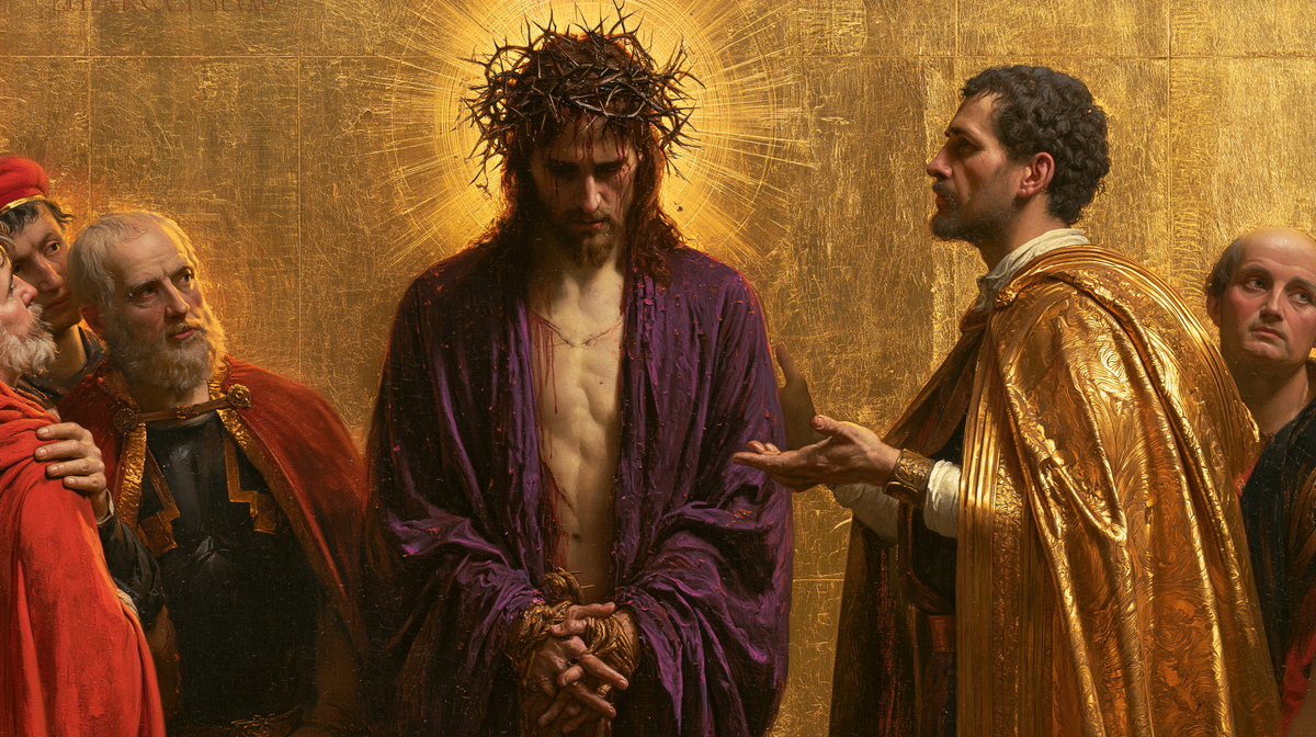 Ecce Homo - Pyhä kultainen · Maisema n° 12