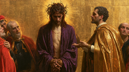 Ecce Homo - Pyhä kultainen · Maisema n° 12 - Kristillinen taide