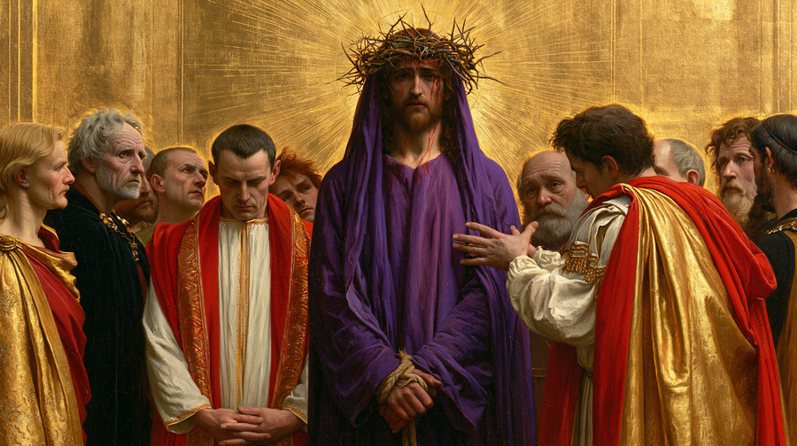 Ecce Homo - Pyhä kultainen · Maisema n° 13