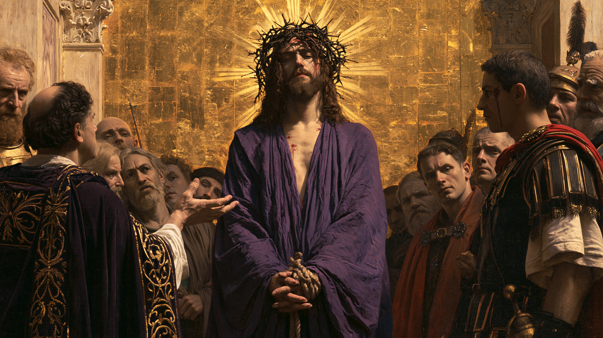 Ecce Homo - Pyhä kultainen · Maisema n° 14 - Kristillinen taide
