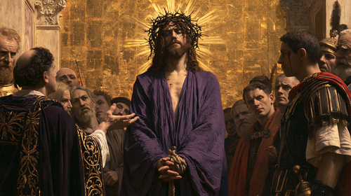 Ecce Homo - Pyhä kultainen · Maisema n° 14 - Kristillinen taide