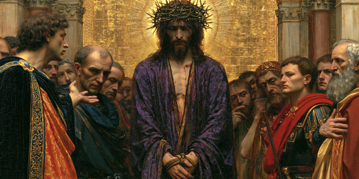 Ecce Homo - Pyhä kultainen · Maisema n° 16 - Kristillinen taide