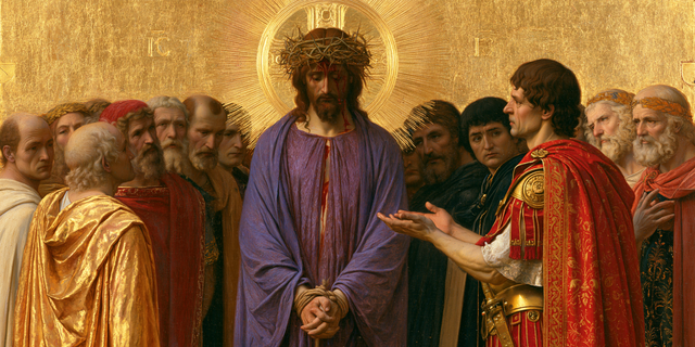 Ecce Homo - Pyhä kultainen · Maisema n° 18