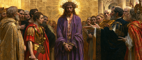 Ecce Homo - Pyhä kultainen · Maisema n° 19 - Kristillinen taide