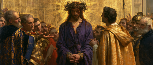 Ecce Homo - Pyhä kultainen · Maisema n° 20 - Kristillinen taide