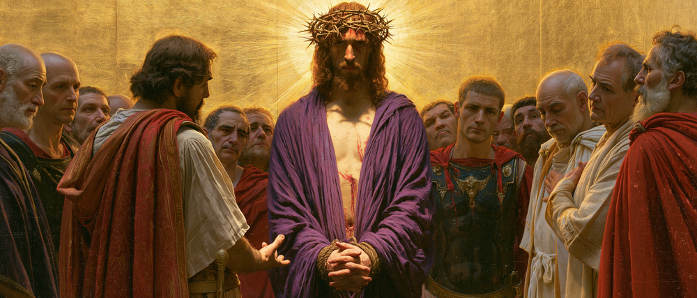 Ecce Homo - Pyhä kultainen · Maisema n° 22 - Kristillinen taide