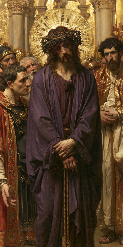 Ecce Homo - Pyhä kultainen · Muotokuva n° 2 - Kristillinen taide