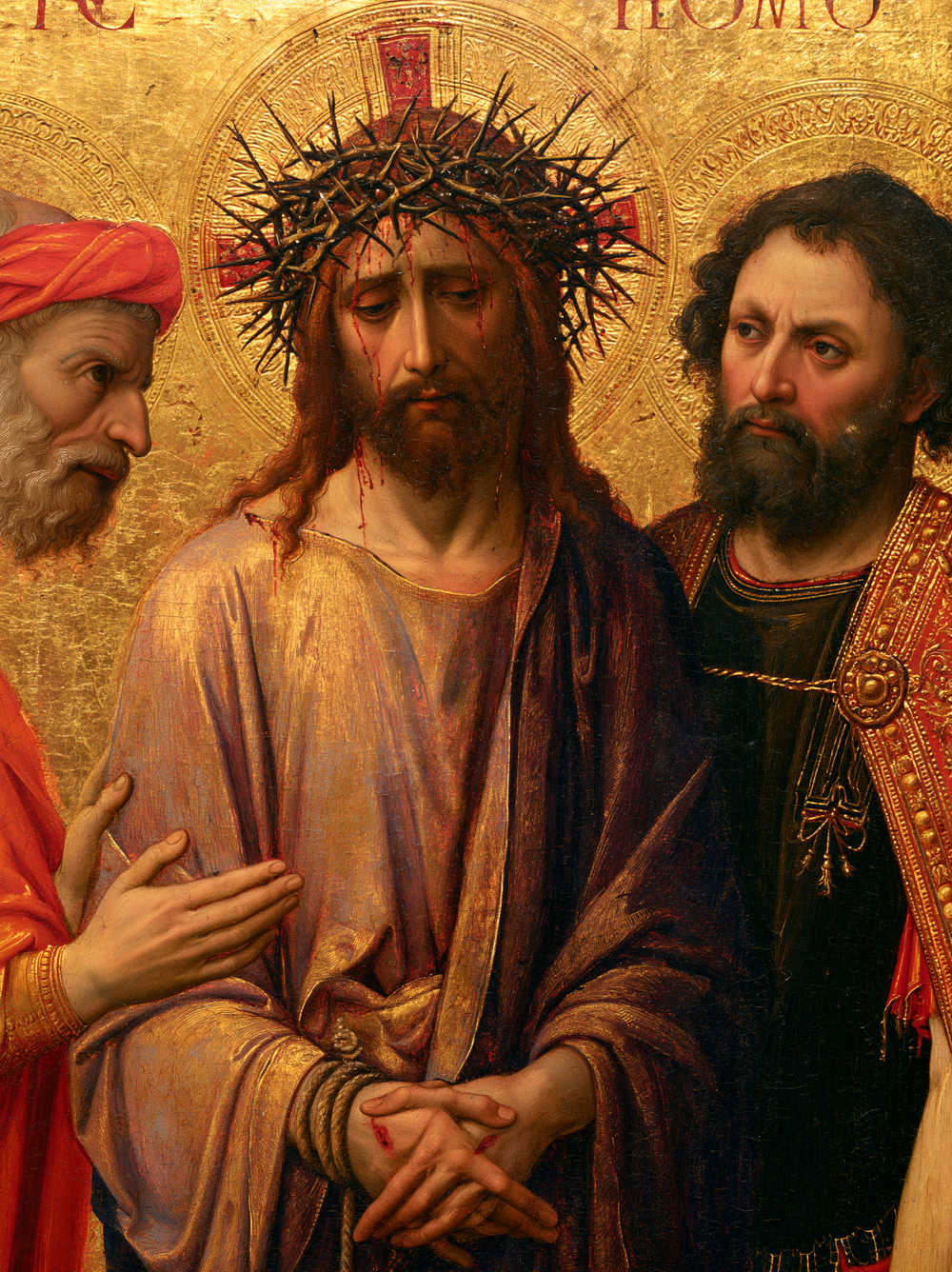 Ecce Homo - Pyhä kultainen · Muotokuva n° 18 - Kristillinen taide