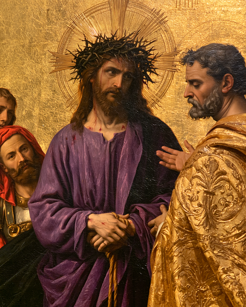 Ecce Homo - Pyhä kultainen · Muotokuva n° 22 - Kristillinen taide