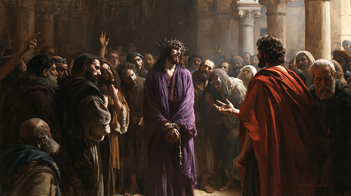 Ecce Homo - Pyhä hiljaisuus · Maisema n° 15 - Kristillinen taide