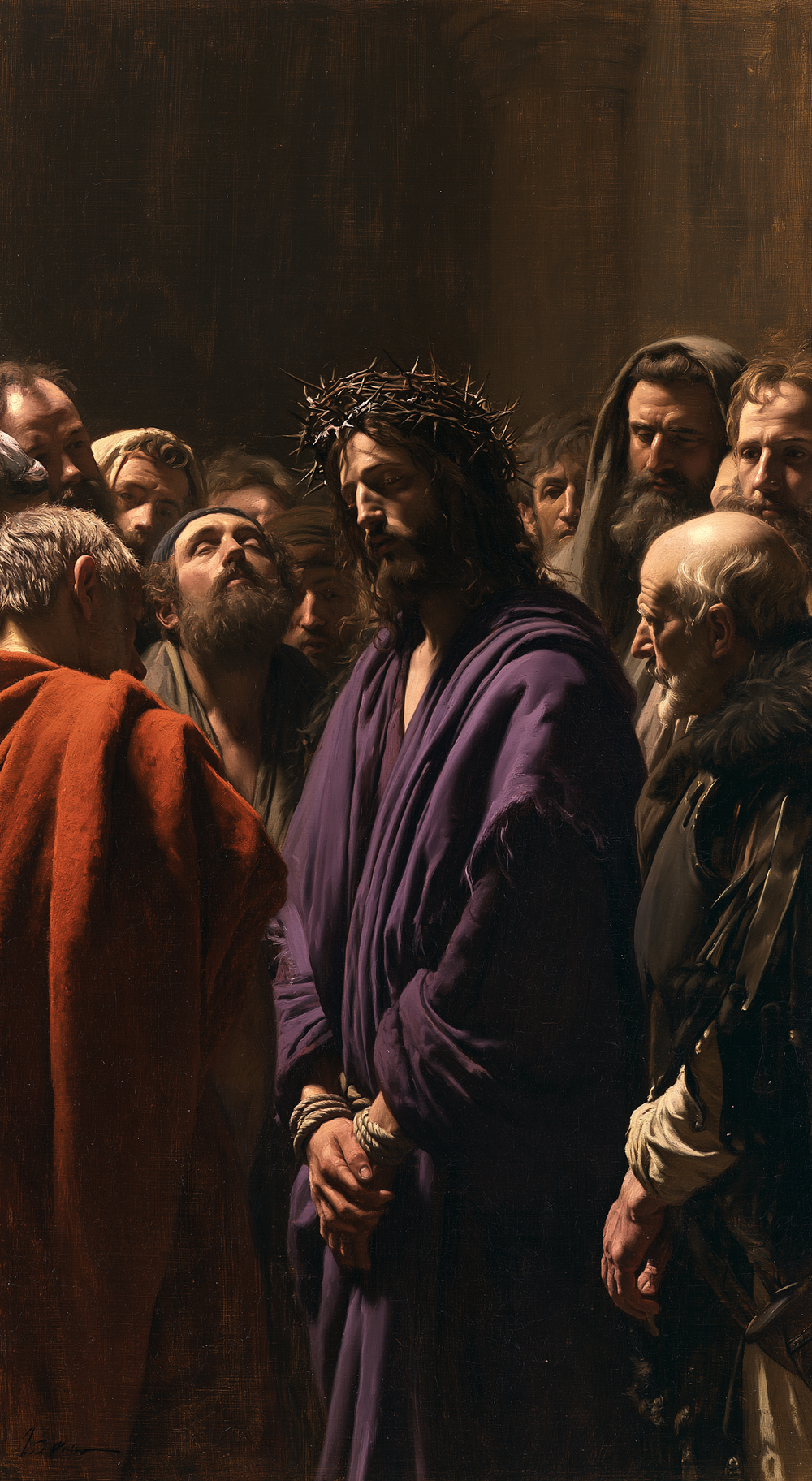 Ecce Homo - Pyhä hiljaisuus · Muotokuva n° 7 - Kristillinen taide