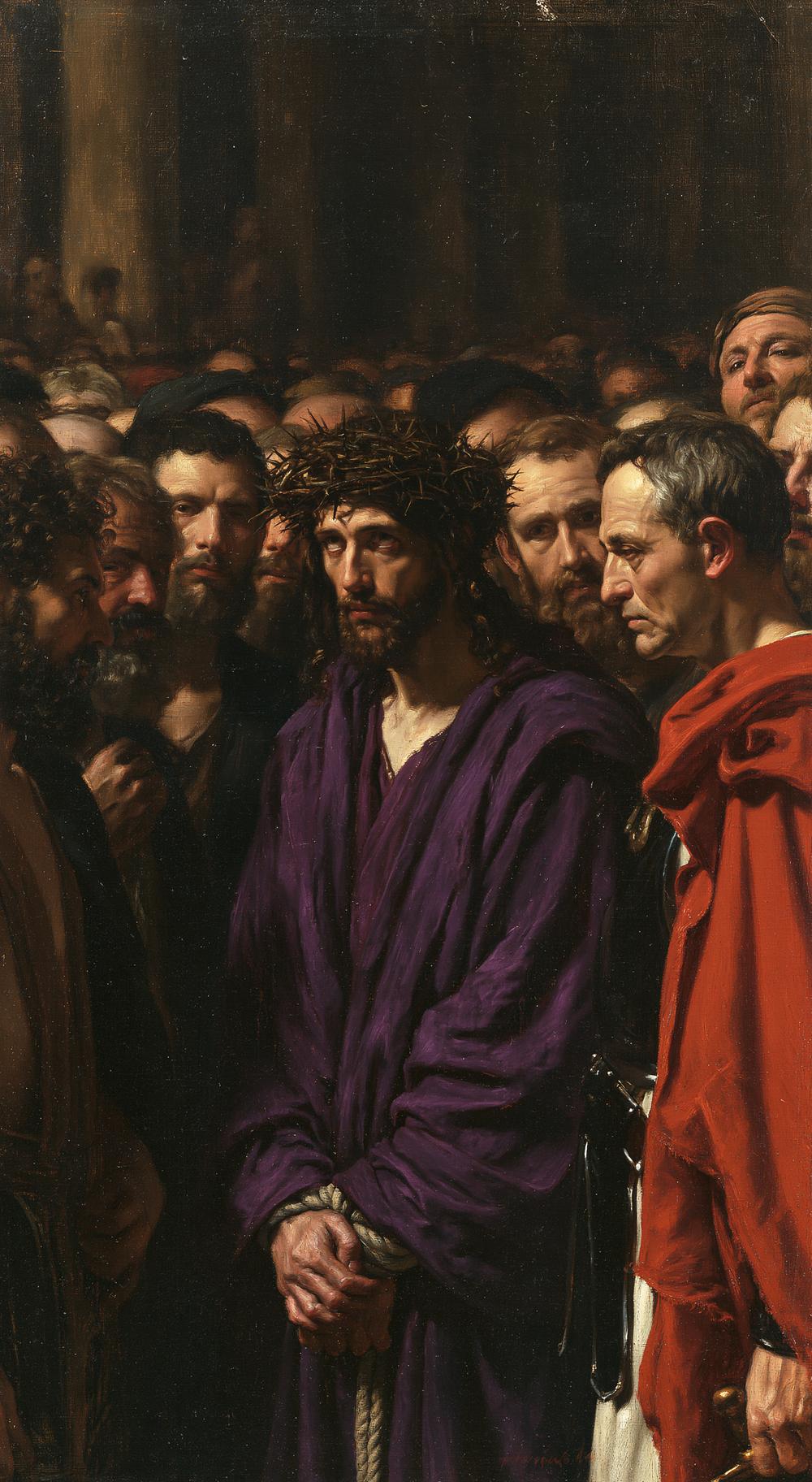 Ecce Homo - Pyhä hiljaisuus · Muotokuva n° 8 - Kristillinen taide