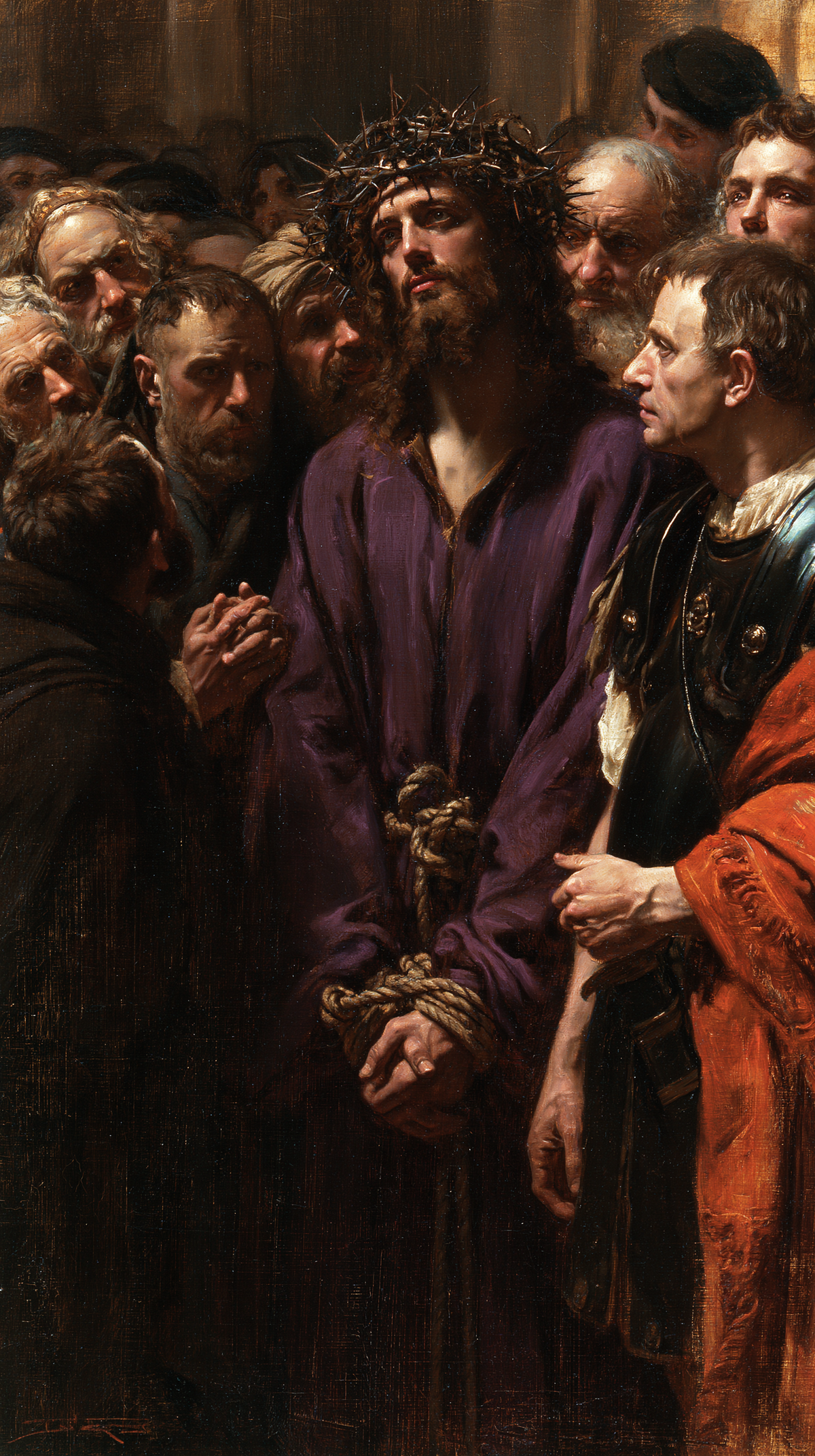 Ecce Homo - Pyhä hiljaisuus · Muotokuva n° 10 - Kristillinen taide