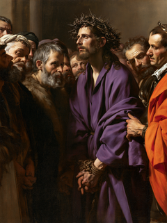 Ecce Homo — The Pale Profile Between Nearby Shoulders