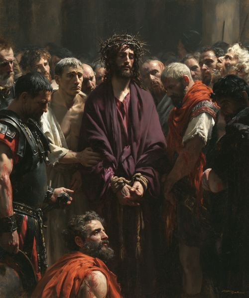 Ecce Homo - Pyhä hiljaisuus · Muotokuva n° 24 - Kristillinen taide