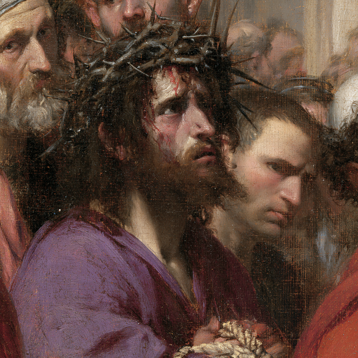 Ecce Homo - Psychological close-up view · Square n° 2