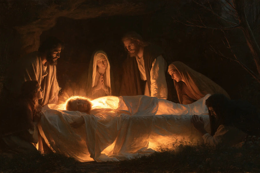 The Entombment of Jesus Christ - Divine Light · Landscape n° 9