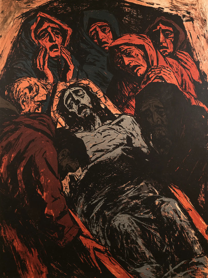 The Entombment of Jesus Christ - Expressionist · Portrait n° 17