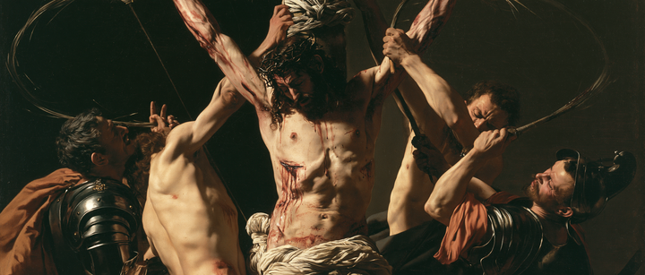 The Flagellation of Christ — Steel at the Edge of Shadow