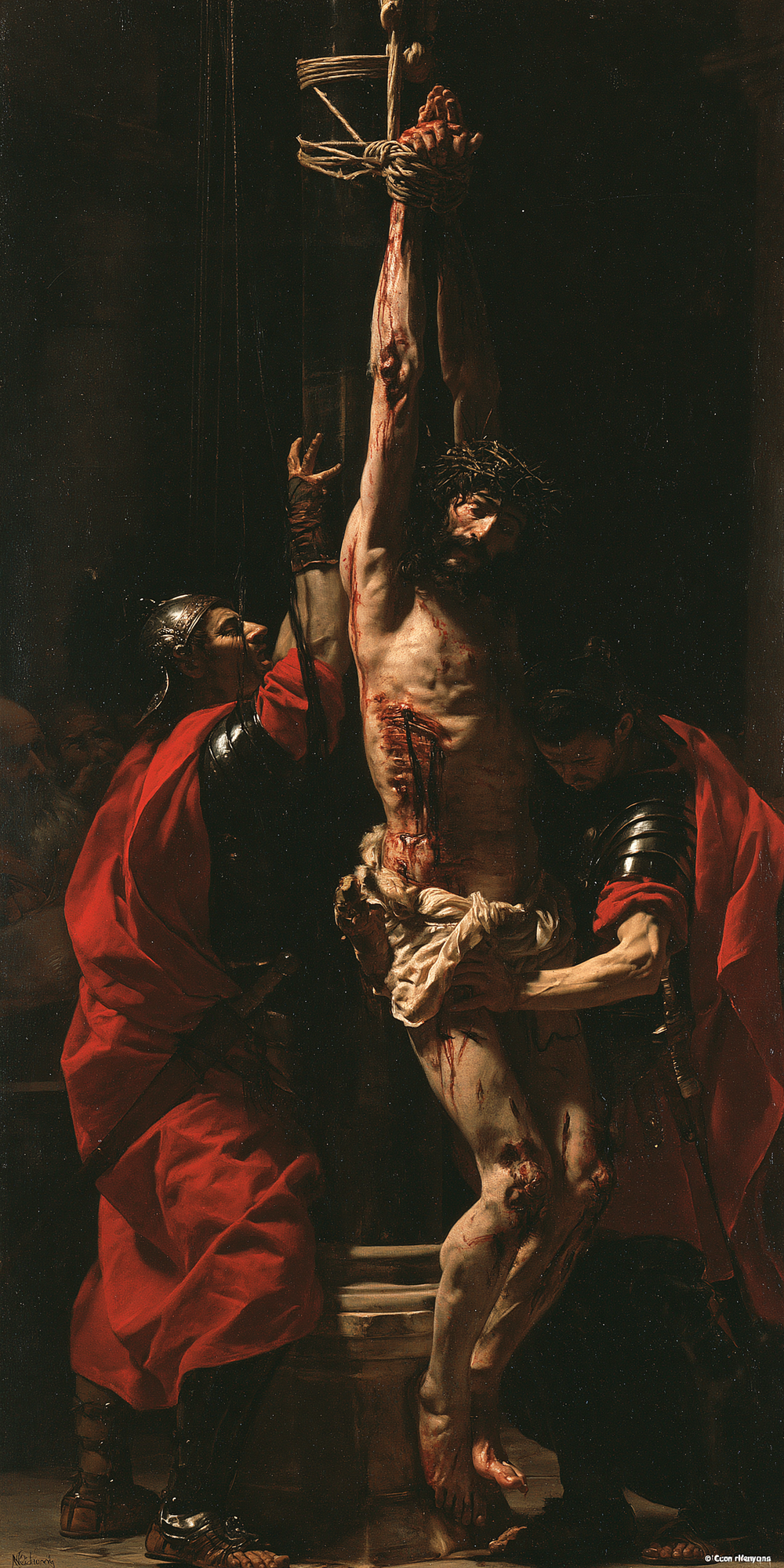 The Flagellation of Christ - Expressionist · Portrait n° 1 - Kristillinen taide