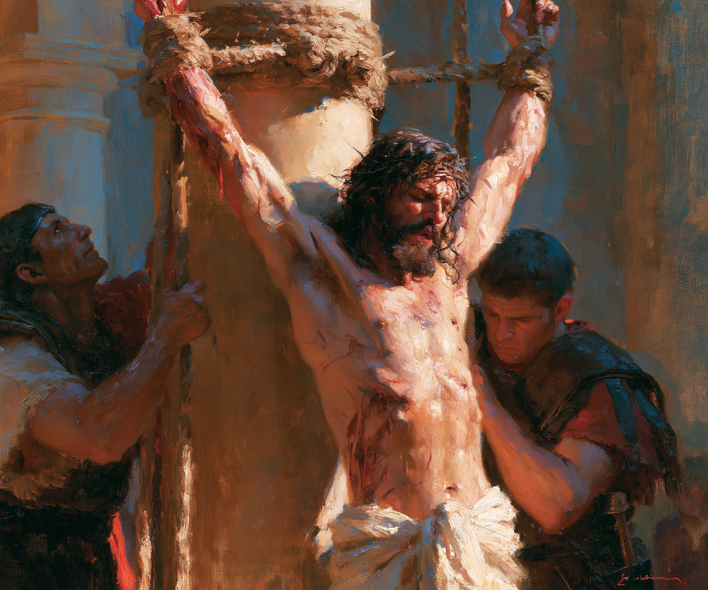The Flagellation of Christ - Impressionist · Maisema n° 3 - Kristillinen taide