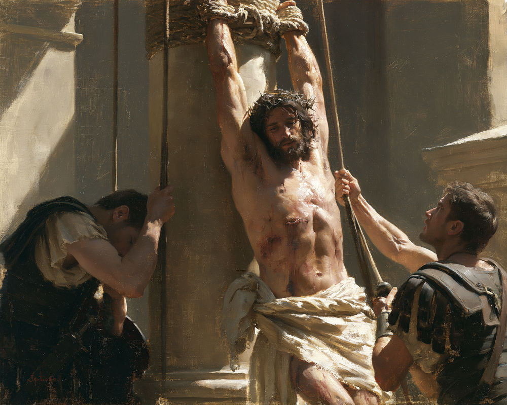 The Flagellation of Christ - Impressionist · Maisema n° 5 - Kristillinen taide