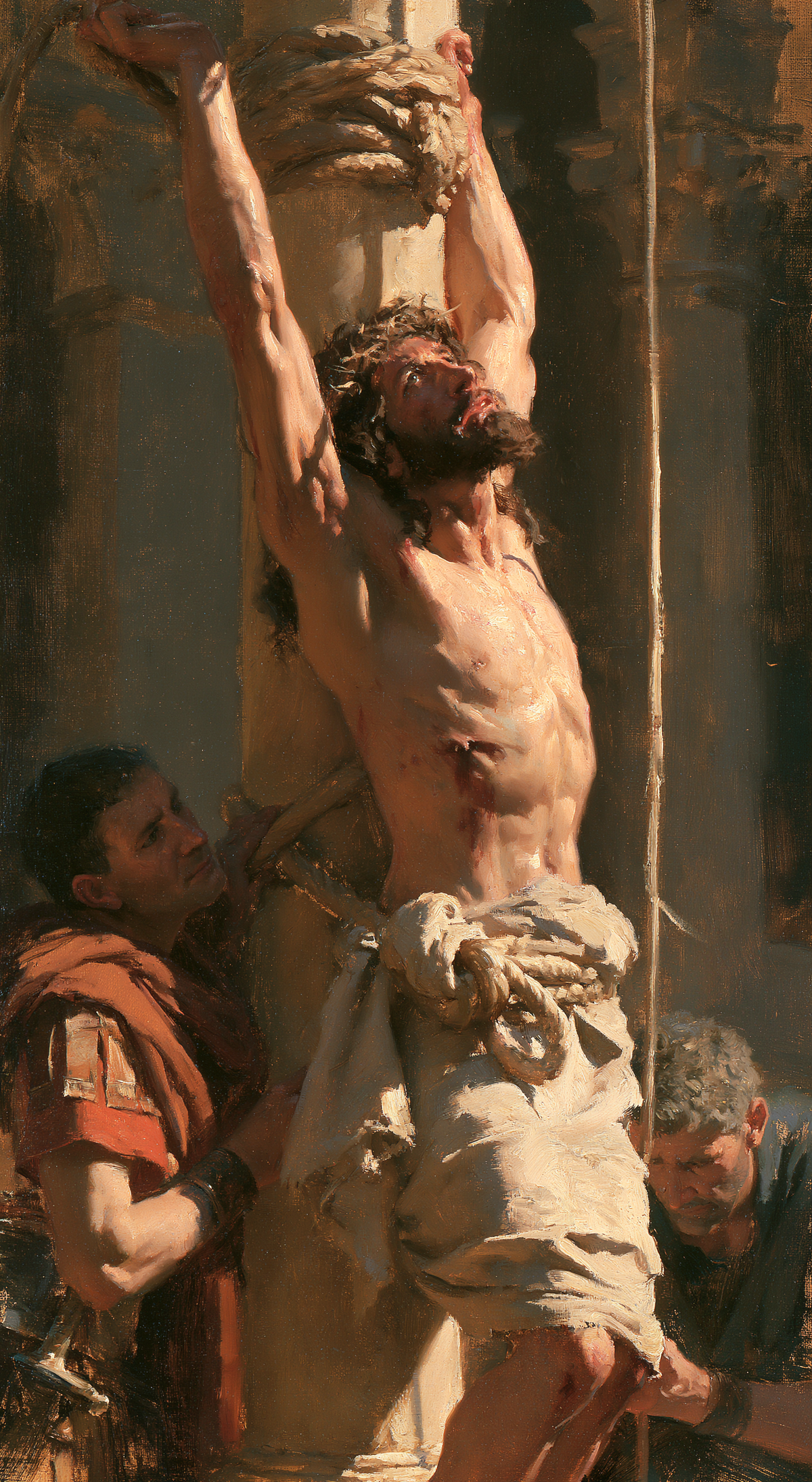 The Flagellation of Christ - Impressionist · Portrait n° 7 - Kristillinen taide
