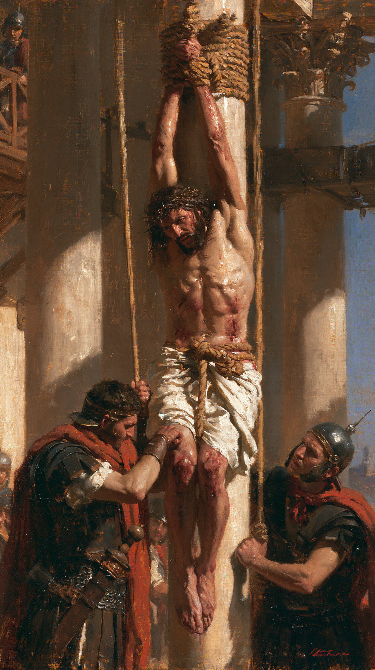 The Flagellation of Christ - Impressionist · Muotokuva n° 8 - Kristillinen taide