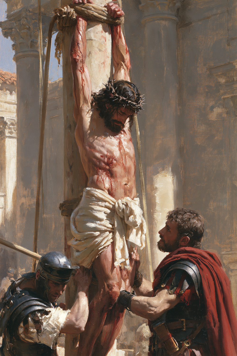 The Flagellation of Christ - Impressionist · Muotokuva n° 9 - Kristillinen taide